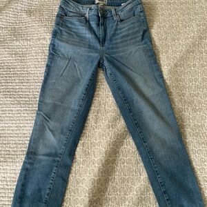 PAIGE Light Blue Skinny Leg Jeans